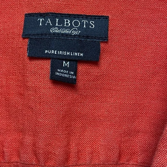 Talbot’s Irish Linen Blouse - Picture 4 of 4